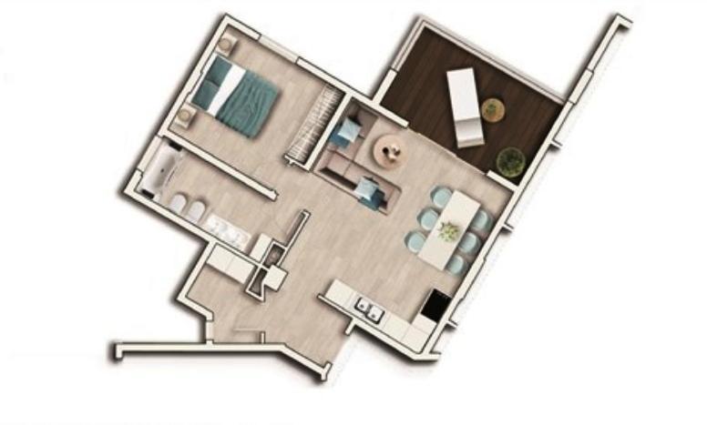 Feel-Good-Oasis Apartment Playa Paraiso  Luaran gambar